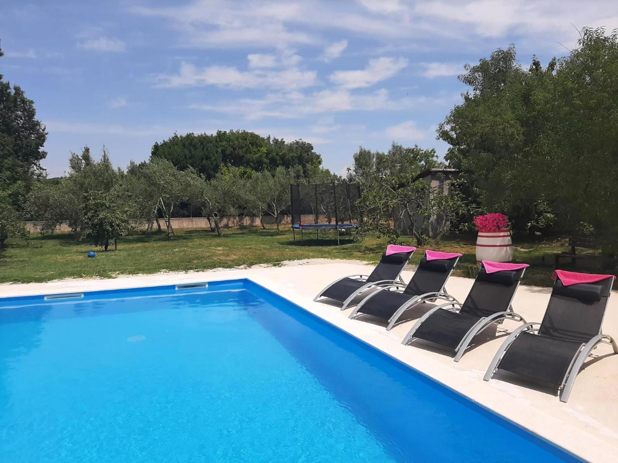Ferienhaus Aqua Mit Pool Jadreski Bagian luar foto