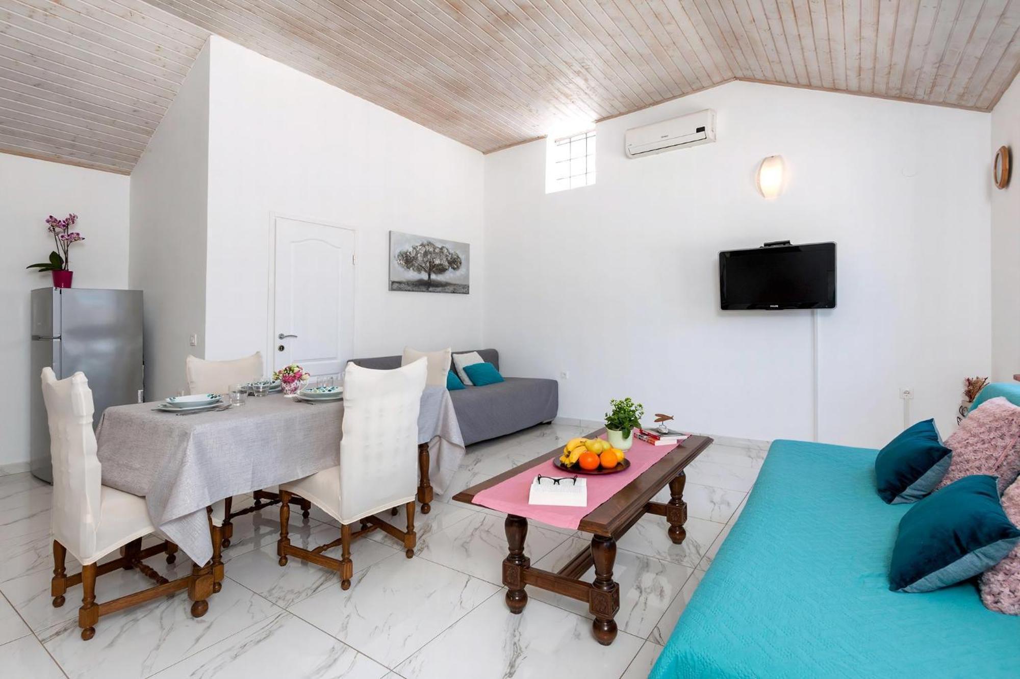 Ferienhaus Aqua Mit Pool Jadreski Bagian luar foto