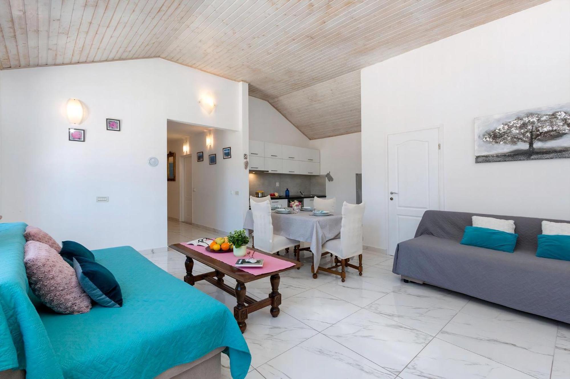 Ferienhaus Aqua Mit Pool Jadreski Bagian luar foto